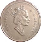25 Cents - Elizabeth II (3rd portrait)
