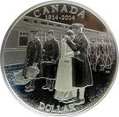 1 Dollar - Elizabeth II (Declaration of the First World War)