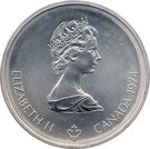 10 Dollars - Elizabeth II (Temple of Zeus)