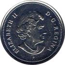25 Cents - Elizabeth II (Canada Day)