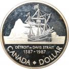 1 Dollar - Elizabeth II (Davis Strait)