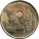 1 Dollar - Elizabeth II (Connecting A Nation)