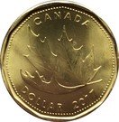 1 Dollar - Elizabeth II  (O Canada 2017)