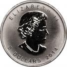 5 Dollars - Elizabeth II (Five Blessings; Silver Bullion Coinage)