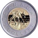 2 Dollars - Elizabeth II (Elk Calf; specimen set)