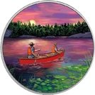 15 Dollars - Elizabeth II (Sunset Canoeing)