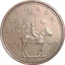 25 Cents - Elizabeth II (Royal Canadian Mounted Police)