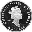 15 Dollars - Elizabeth II (Spirit of the Generations; I.O.C. coinage)