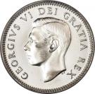 10 Cents - George VI (w/o IND:IMP:)