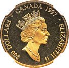 200 Dollars - Elizabeth II (Raven Bringing Light to World)