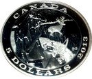 5 Dollars - Elizabeth II (Tradition of Hunting: Deer)