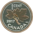 1 Cent - Elizabeth II (Maple twig design - 1982)