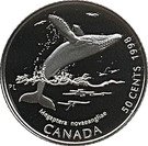 50 Cents - Elizabeth II (Humpback whale)