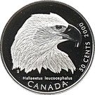 50 Cents - Elizabeth II (Bald Eagle)