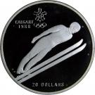 20 Dollars - Elizabeth II (Ski Jump)