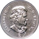 25 Cents - Elizabeth II (Oh! Canada)