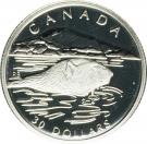 30 Dollars - Elizabeth II (Polar bear; platinum)