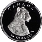 30 Dollars - Elizabeth II (Cougar; Platinum)