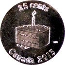 25 Cents - Elizabeth II (Birthday)