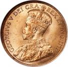 1 Cent - George V (with "DEI GRA")