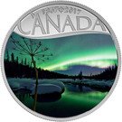 10 Dollars - Elizabeth II (Aurora Borealis)