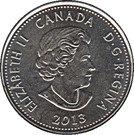 25 Cents - Elizabeth II (War of 1812, Laura Secord)