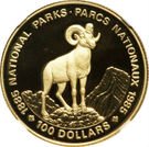 100 Dollars - Elizabeth II (National Parks)