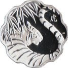 15 Dollars - Elizabeth II (Lunar Lotus; Year of the Tiger)