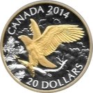 20 Dollars - Elizabeth II (Perched Bald Eagle)