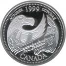 25 Cents - Elizabeth II (October; silver)