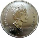 50 Cents - Elizabeth II (Golden Jubilee; normal obverse)