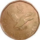 1 Dollar - Elizabeth II (Lucky Loonie)