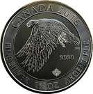 8 Dollars - Elizabeth II (1.5 oz. Silver Bullion Coinage; Snowy Gyrfalcon)
