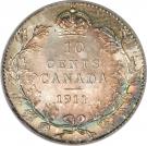 10 Cents - George V (w/o "DEI GRATIA")