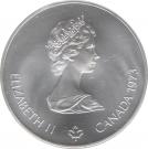 5 Dollars - Elizabeth II (Kingston and Sailboats)