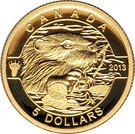 5 Dollars - Elizabeth II (Beaver)