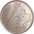 25 Cents - Elizabeth II (Ice hockey)