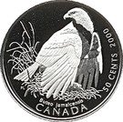 50 Cents - Elizabeth II (Red-tailed Hawk)