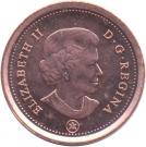 1 Cent - Elizabeth II (4th portrait; non-magnetic)
