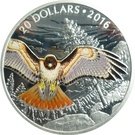 20 Dollars - Elizabeth II (Regal Red-Tailed Hawk)