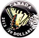 20 Dollars - Elizabeth II (Tiger Swallowtail)