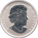 25 Cents - Elizabeth II (Pachyrhinosaurus lakustai)