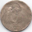 ½ Penny - (Original Bust and Harp)