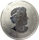 50 Cents - Elizabeth II (Calgary Flames)