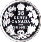 25 Cents - Elizabeth II (Silver Dollar)