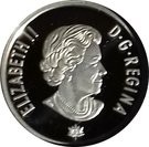10 Cents - Elizabeth II (Our home and native land; silver)