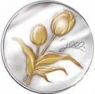 50 cents - Elizabeth II (Golden Tulip)