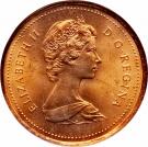 1 Cent - Elizabeth II (2nd portrait, 12 sided)