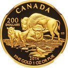 200 Dollars - Elizabeth II (The Bison at Home)