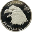 20 Dollars - Elizabeth II (The Bald Eagle)